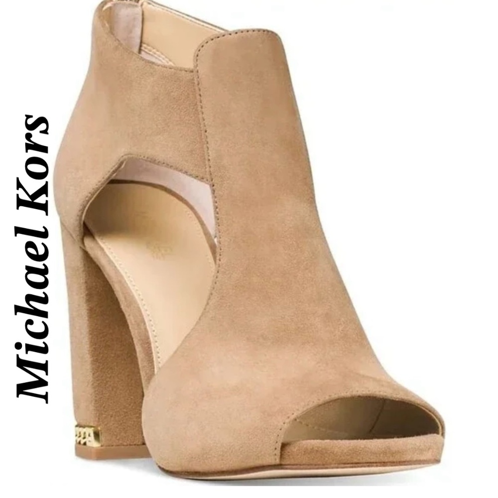 Michael Kors suede platform shoes Size 8